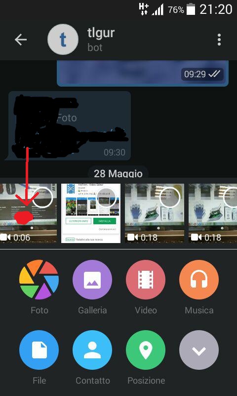 Tagliare video su Android